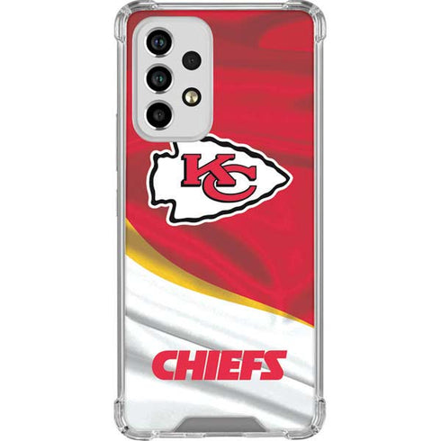 NFL Kansas City Chiefs Galaxy A53 5G Clear Case
