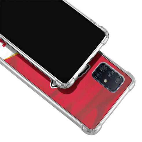 NFL Kansas City Chiefs Galaxy A71 5G Clear Case