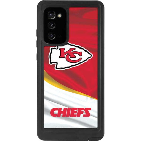 NFL Kansas City Chiefs Galaxy Note20 5G Waterproof Case