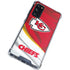 NFL Kansas City Chiefs Galaxy S20 FE Clear Case