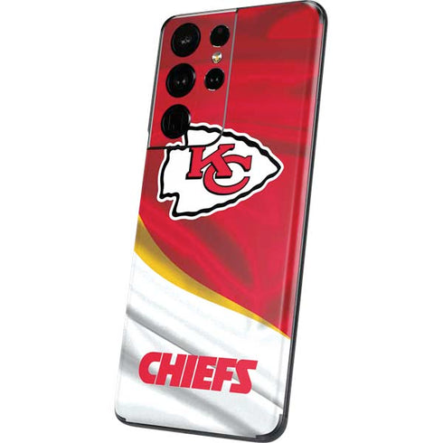 NFL Kansas City Chiefs Galaxy S21 Ultra 5G Skin