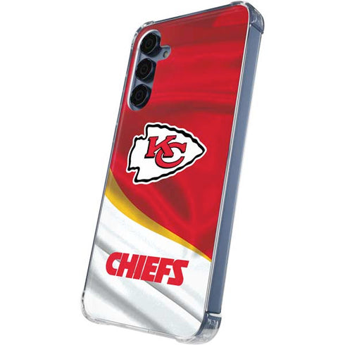 NFL Kansas City Chiefs Galaxy S24 Clear Case
