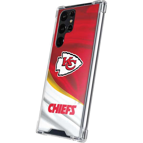 NFL Kansas City Chiefs Galaxy S24 Ultra Clear Case