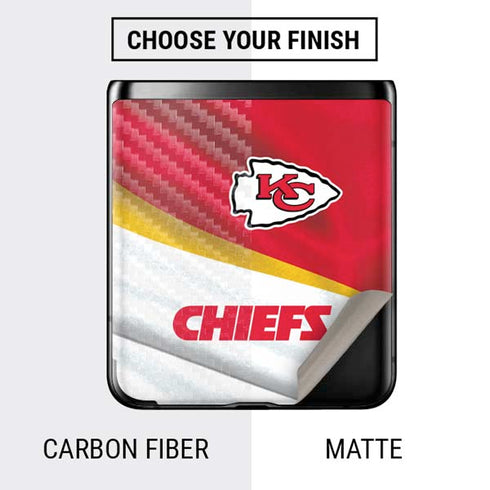 NFL Kansas City Chiefs Galaxy Z Flip Skin