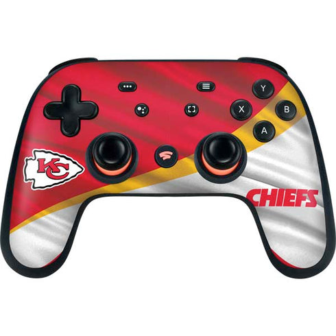 NFL Kansas City Chiefs Google Stadia Controller Skin