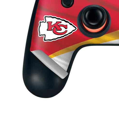 NFL Kansas City Chiefs Google Stadia Controller Skin