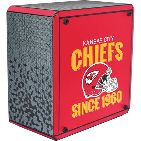 NFL Kansas City Chiefs Helmet Cooler Master MasterBox Q300L Mini Tower Skin