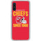 NFL Kansas City Chiefs Helmet Galaxy A10e Clear Case