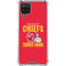 NFL Kansas City Chiefs Helmet Galaxy A12 Clear Case