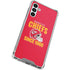 NFL Kansas City Chiefs Helmet Galaxy A13 5G Clear Case