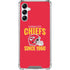 NFL Kansas City Chiefs Helmet Galaxy A15 5G Clear Case