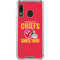 NFL Kansas City Chiefs Helmet Galaxy A30 Clear Case