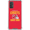 NFL Kansas City Chiefs Helmet Galaxy A32 5G Clear Case