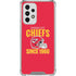 NFL Kansas City Chiefs Helmet Galaxy A33 5G Clear Case