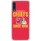 NFL Kansas City Chiefs Helmet Galaxy A50 Clear Case