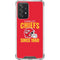 NFL Kansas City Chiefs Helmet Galaxy A52 5G Clear Case