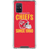 NFL Kansas City Chiefs Helmet Galaxy A71 5G Clear Case