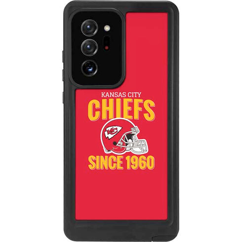NFL Kansas City Chiefs Helmet Galaxy Note20 Ultra 5G Waterproof Case