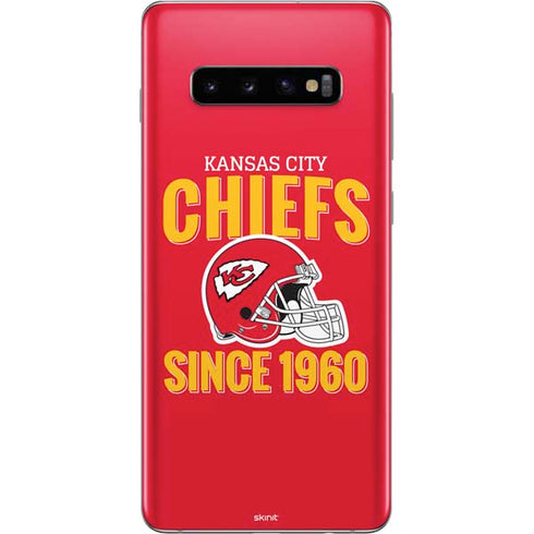 NFL Kansas City Chiefs Helmet Galaxy S10 Plus Skin
