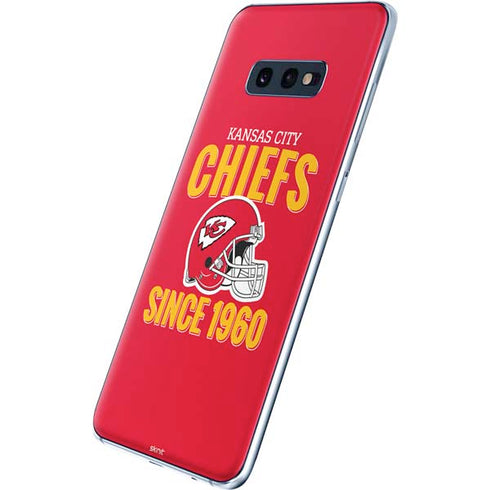 NFL Kansas City Chiefs Helmet Galaxy S10e Skin