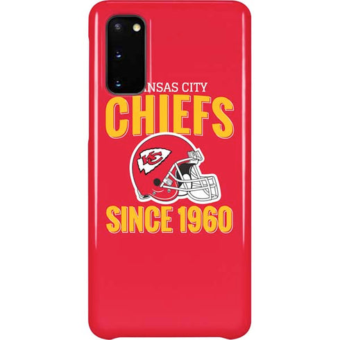 NFL Kansas City Chiefs Helmet Galaxy S20 Lite Case