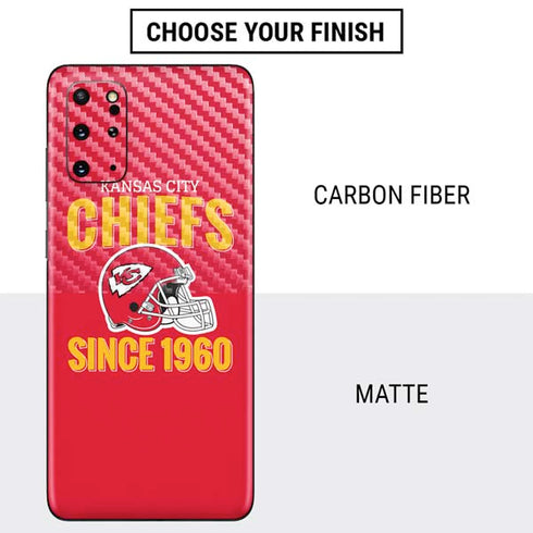NFL Kansas City Chiefs Helmet Galaxy S20 Plus Skin