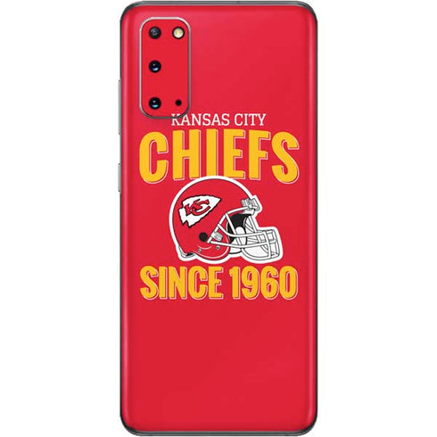 NFL Kansas City Chiefs Helmet Galaxy S20 Skin