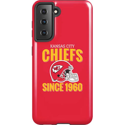 NFL Kansas City Chiefs Helmet Galaxy S21 5G Pro Case