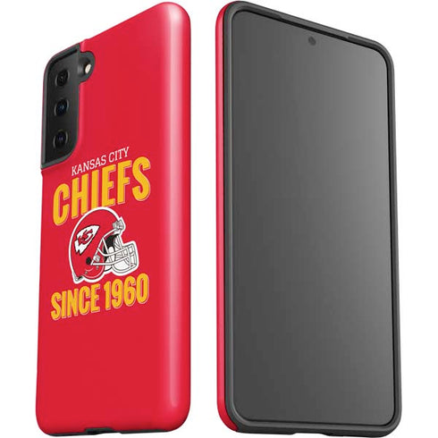 NFL Kansas City Chiefs Helmet Galaxy S21 FE Pro Case