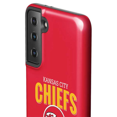 NFL Kansas City Chiefs Helmet Galaxy S21 Plus 5G Pro Case