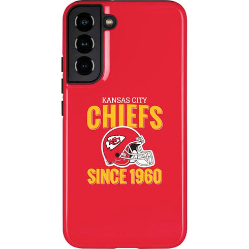NFL Kansas City Chiefs Helmet Galaxy S22 Plus Pro Case