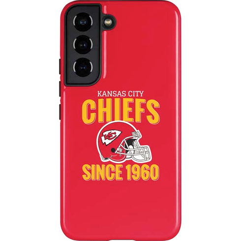 NFL Kansas City Chiefs Helmet Galaxy S22 Pro Case