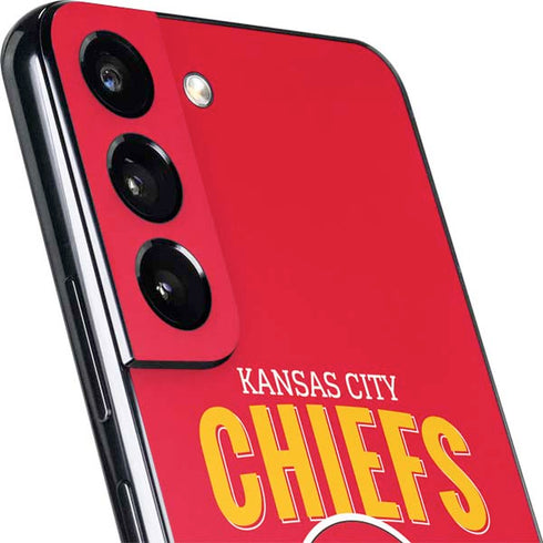 NFL Kansas City Chiefs Helmet Galaxy S22 Skin
