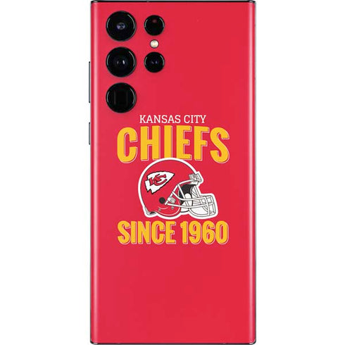 NFL Kansas City Chiefs Helmet Galaxy S22 Ultra Skin