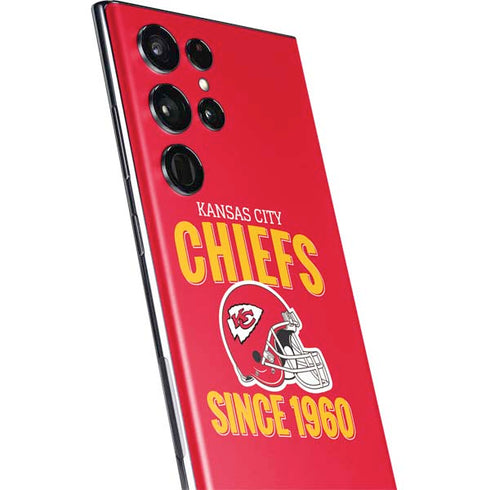 NFL Kansas City Chiefs Helmet Galaxy S22 Ultra Skin