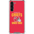 NFL Kansas City Chiefs Helmet Galaxy S23 Plus Clear Case