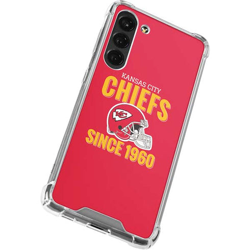 NFL Kansas City Chiefs Helmet Galaxy S23 Plus Clear Case