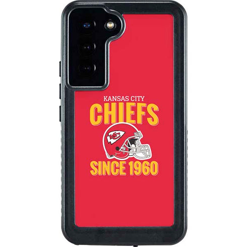 NFL Kansas City Chiefs Helmet Galaxy S23 Plus Waterproof Case