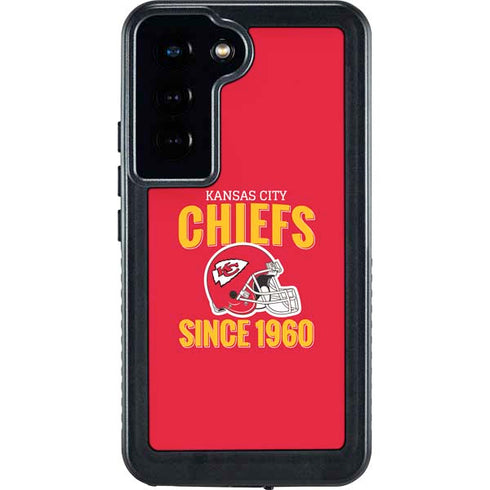 NFL Kansas City Chiefs Helmet Galaxy S23 Waterproof Case