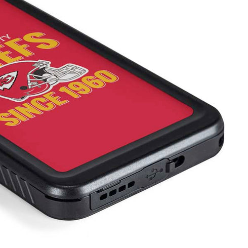 NFL Kansas City Chiefs Helmet Galaxy S23 Waterproof Case
