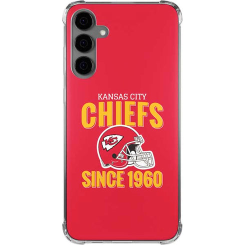NFL Kansas City Chiefs Helmet Galaxy S24 Plus Clear Case