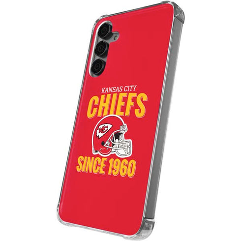 NFL Kansas City Chiefs Helmet Galaxy S24 Plus Clear Case