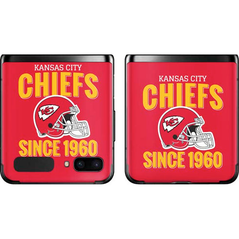 NFL Kansas City Chiefs Helmet Galaxy Z Flip Skin