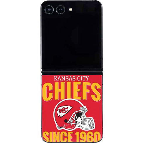 NFL Kansas City Chiefs Helmet Galaxy Z Flip5 5G Skin