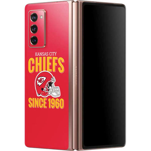 NFL Kansas City Chiefs Helmet Galaxy Z Fold2 5G Skin