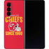 NFL Kansas City Chiefs Helmet Galaxy Z Fold4 5G Skin
