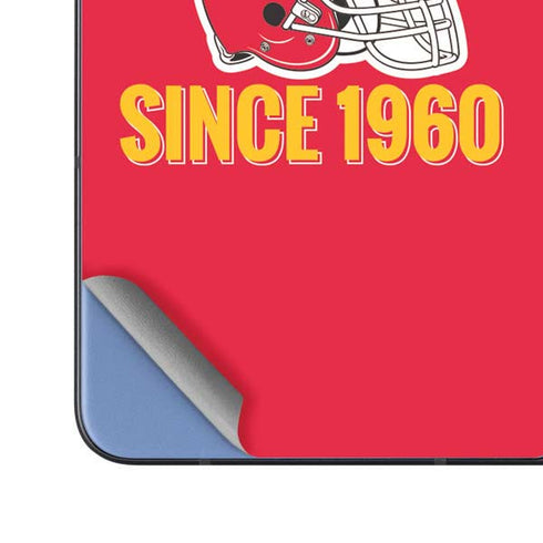 NFL Kansas City Chiefs Helmet Galaxy Z Fold5 5G Skin