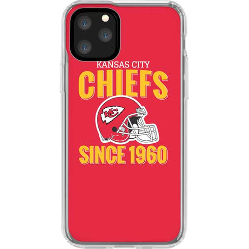 NFL Kansas City Chiefs Helmet iPhone 11 Pro Clear Case
