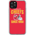 NFL Kansas City Chiefs Helmet iPhone 11 Pro Clear Case