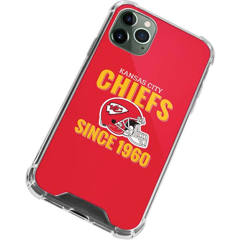 NFL Kansas City Chiefs Helmet iPhone 11 Pro Max Clear Case